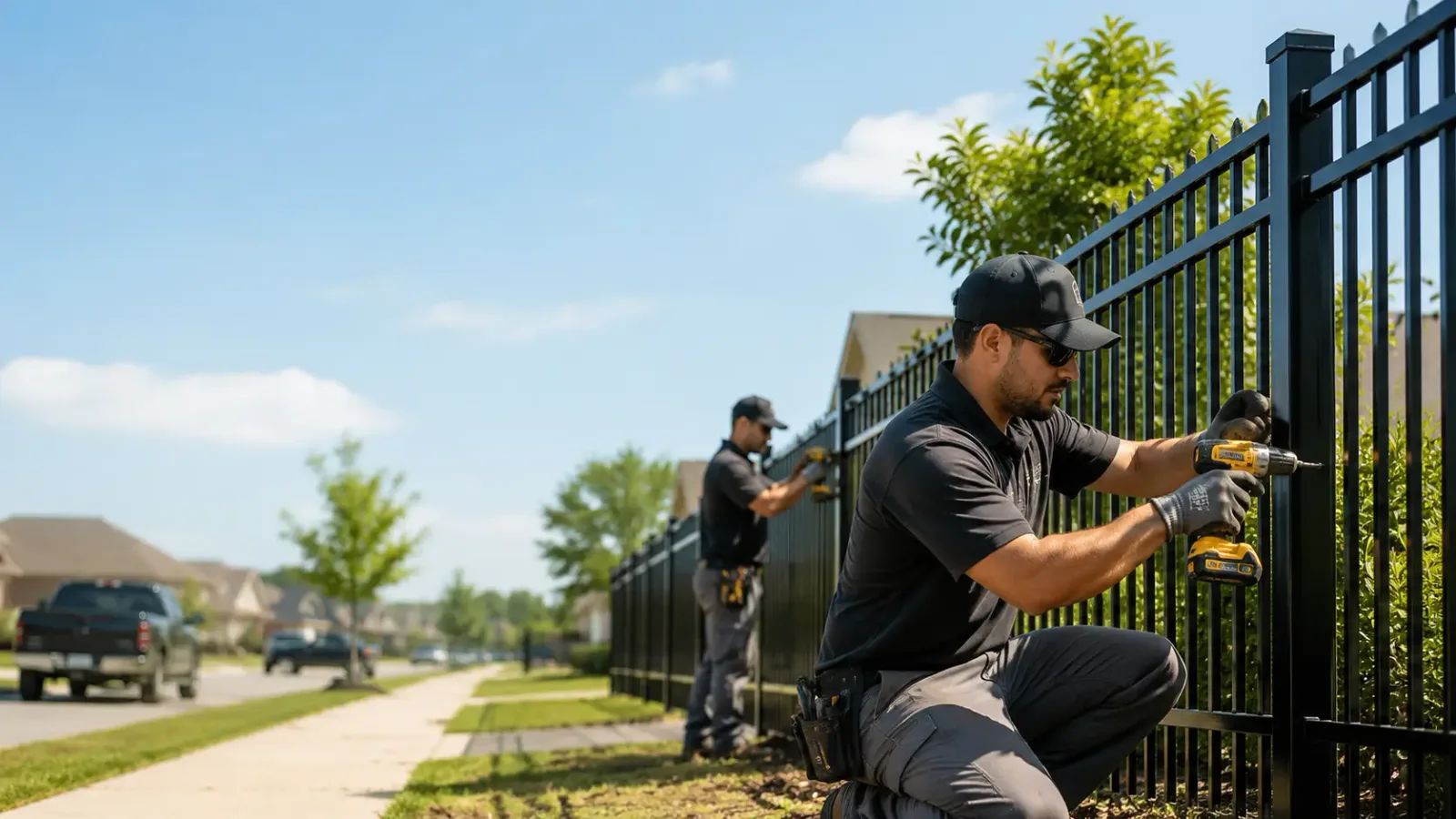 Metal Fence Installation in Malad City, ID
